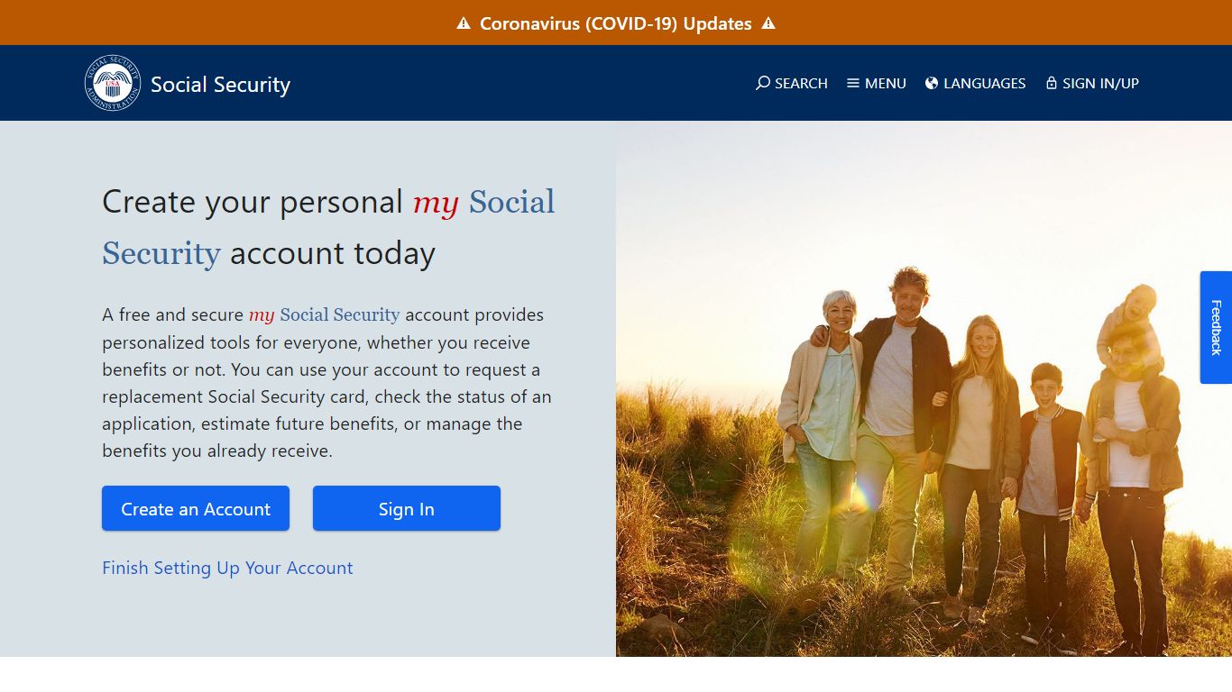 my Social Security | SSA